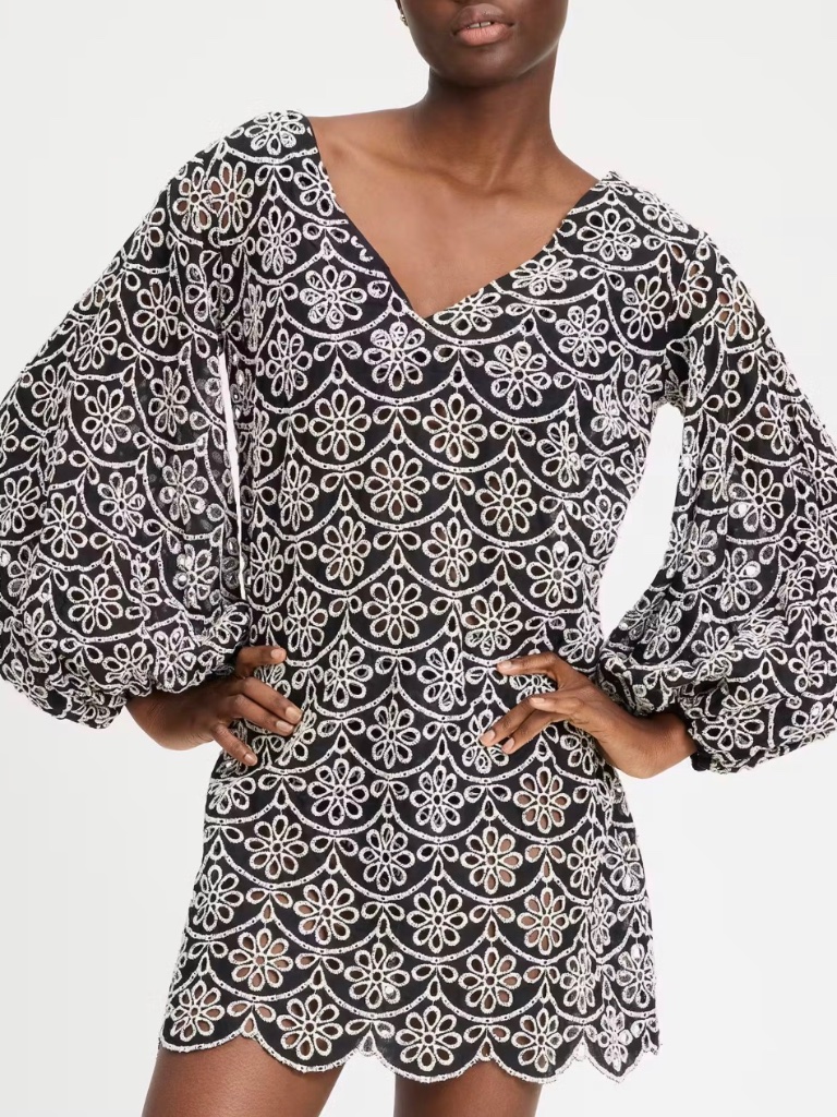Kate Spade Eyelet Cover Up Dress Nwt M